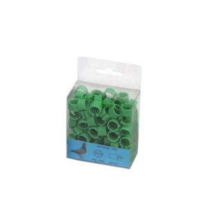 Inele porumbei 8mm verzi Uniteh