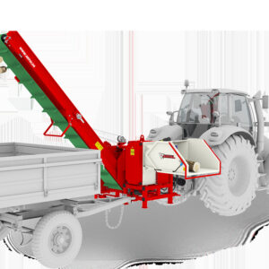 Tocator de crengi AM-200 PTO-K PRO (la tractor), cu banda de transportare , ∅ max. 200 mm
