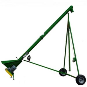 Șnec orizontal Fi  Ø150mm cu coș de alimentare, 4m lungime