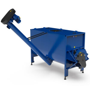 Amestecator orizontal VIHR-2000 cu snec de alimentare