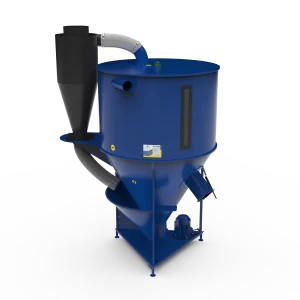 Amestecator furaje KS-1000 cu ciclon, 1000 kg, volum  2550 L, Ucraina