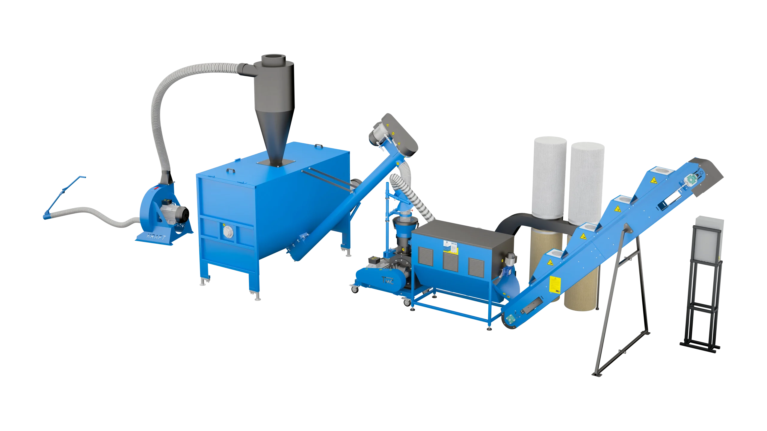 Linie de granulare a furajelor cu VIHOR-2000