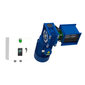 Sistem de descarcare automata cu convertizor de frecventa pentru amestecator KS300-KS5000