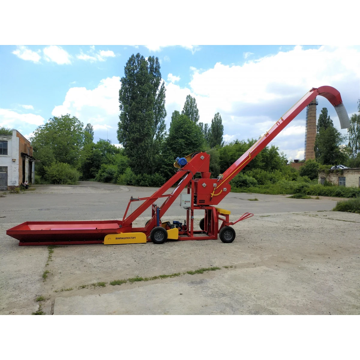 Descarcator de vagoane pentru cereale ZRV-150 „KOZAK”