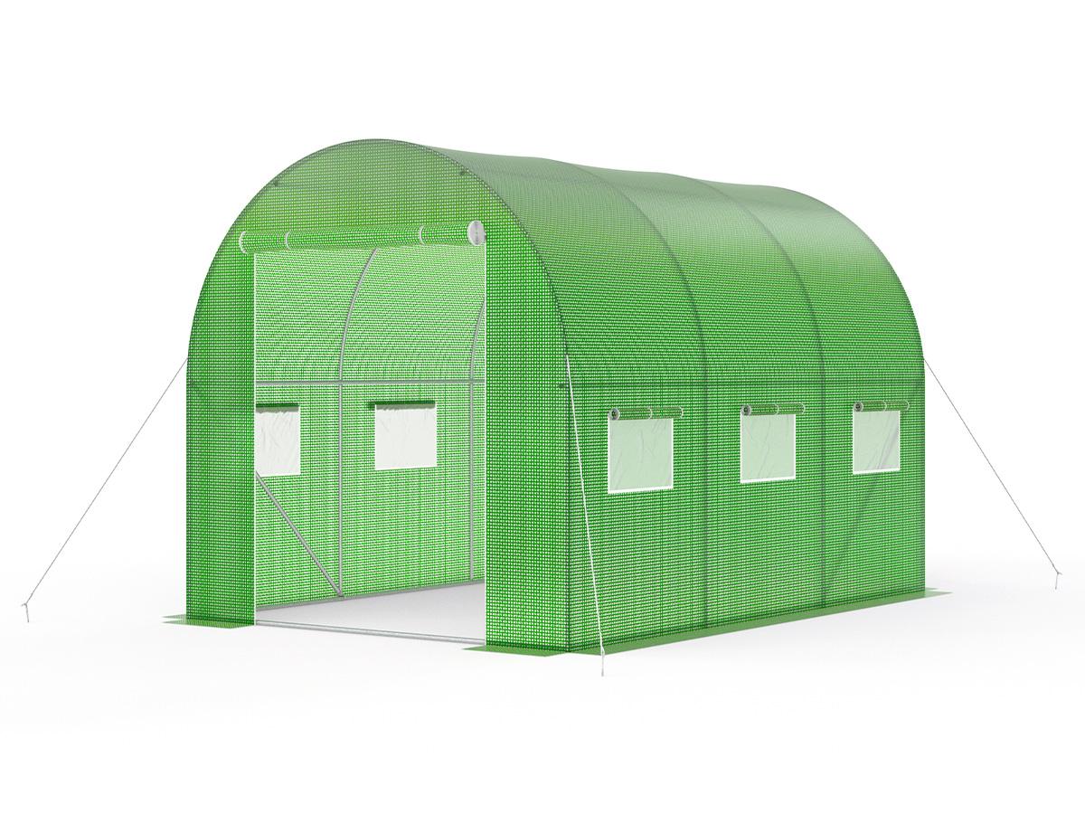 Solar de grădină 3x2x2m, polietilenă 180 g/m2, rezistentă la UV, țeavă 26 * 0.8 mm