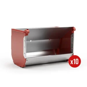 Hranitoare iepuri 20cm (set 10 buc)