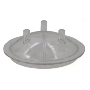 Capac din plastic cu 3 ieșiri, diametrul 22 cm